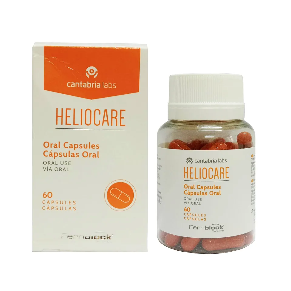 viên uống chống nắng heliocare oral capsules 60 viên
