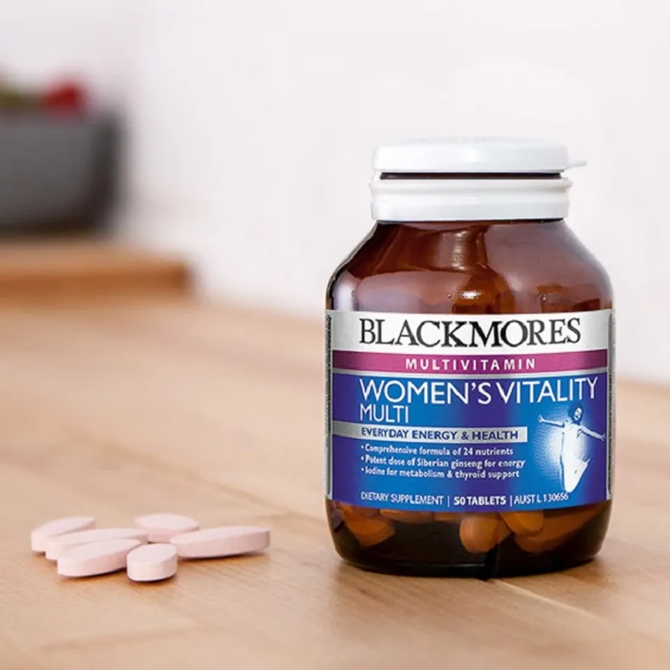 Về kết cấu sản phẩm Blackmore vitamin