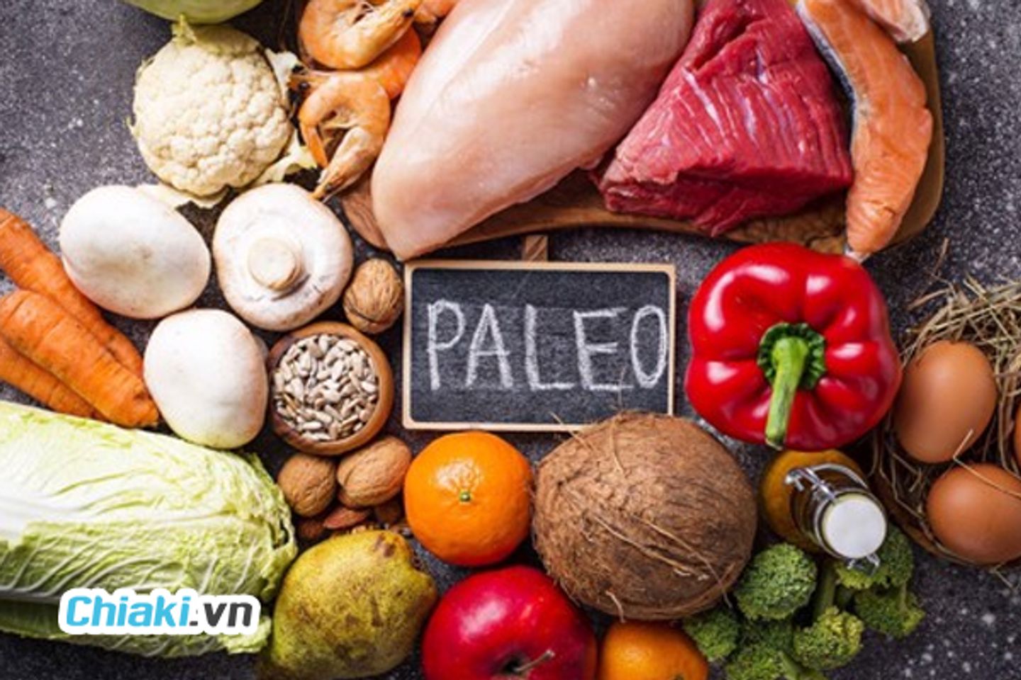 Chế độ ăn ki&ecirc;ng giảm c&acirc;n Paleo