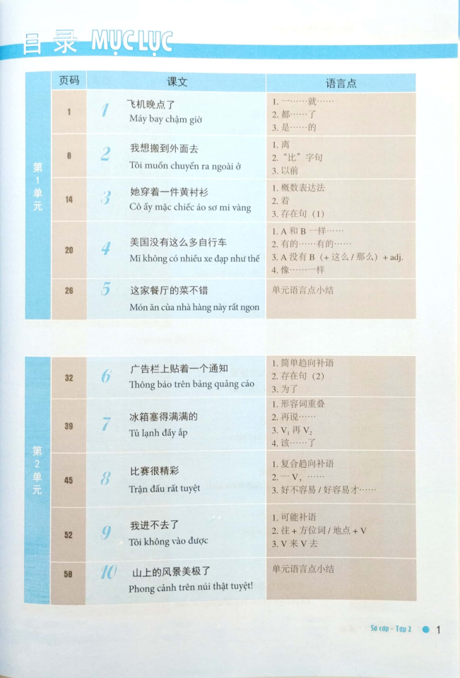 Giáo trình Hán Ngữ Boya sơ cấp tập 2 (Tái bản 2023)