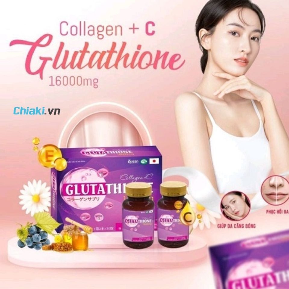 Vi&ecirc;n uống trắng da Glutathione 16000mg c&oacute; tốt kh&ocirc;ng?