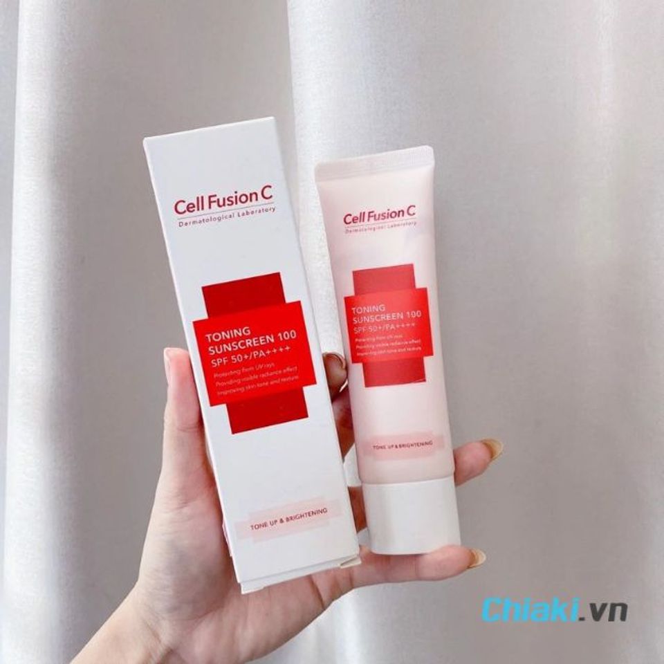 Kem chống nắng chống &aacute;nh s&aacute;ng xanh từ m&aacute;y t&iacute;nh Cell Fusion C
