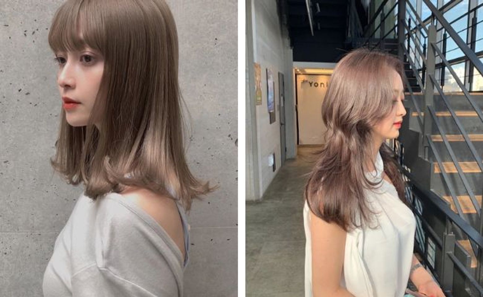 M&agrave;u t&oacute;c hợp với da trắng - N&acirc;u tr&agrave; sữa