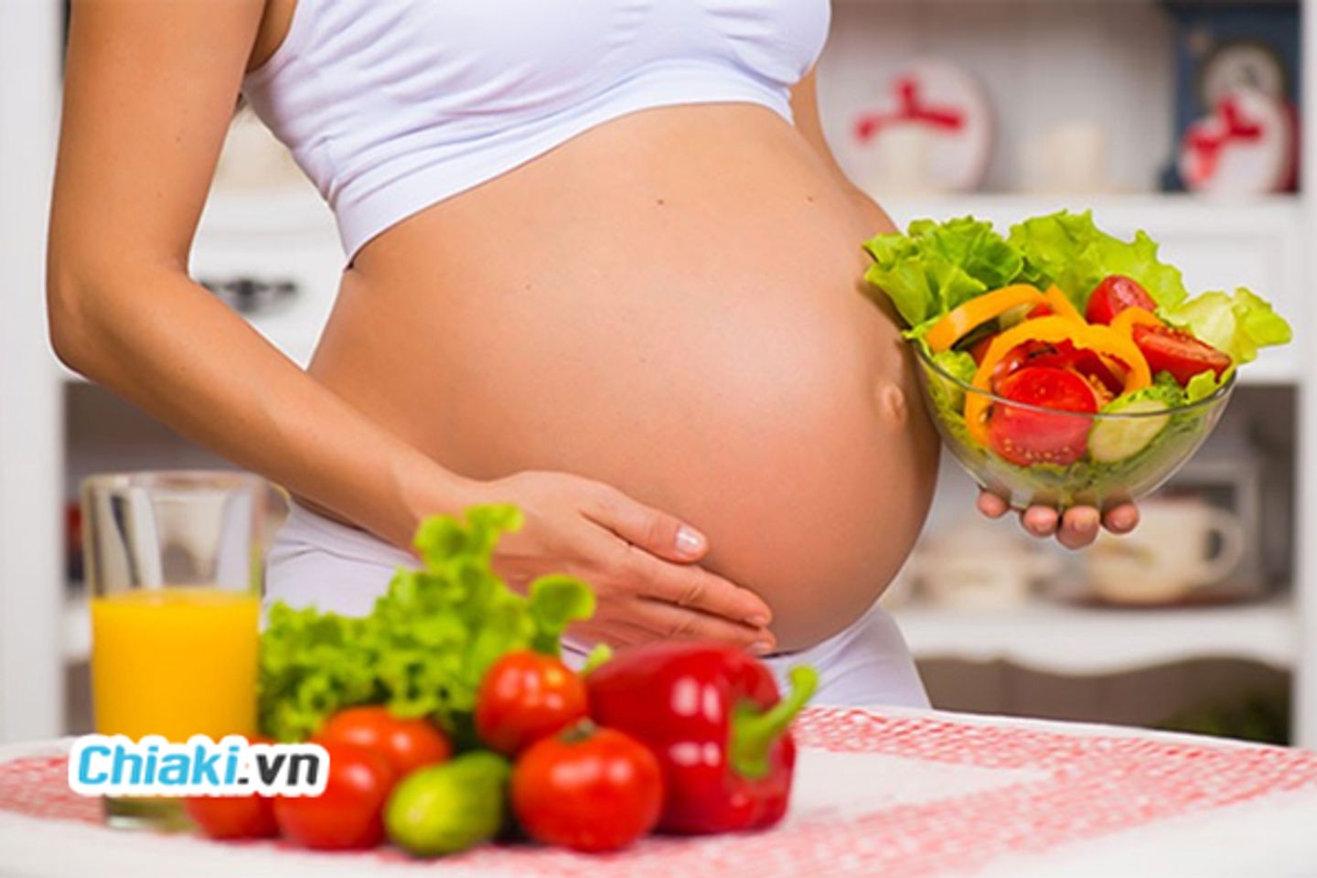 Chế độ ăn uống l&agrave;nh mạnh nhiều rau xanh