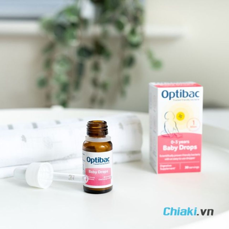 Men vi sinh cho b&eacute; sơ sinh Optibac