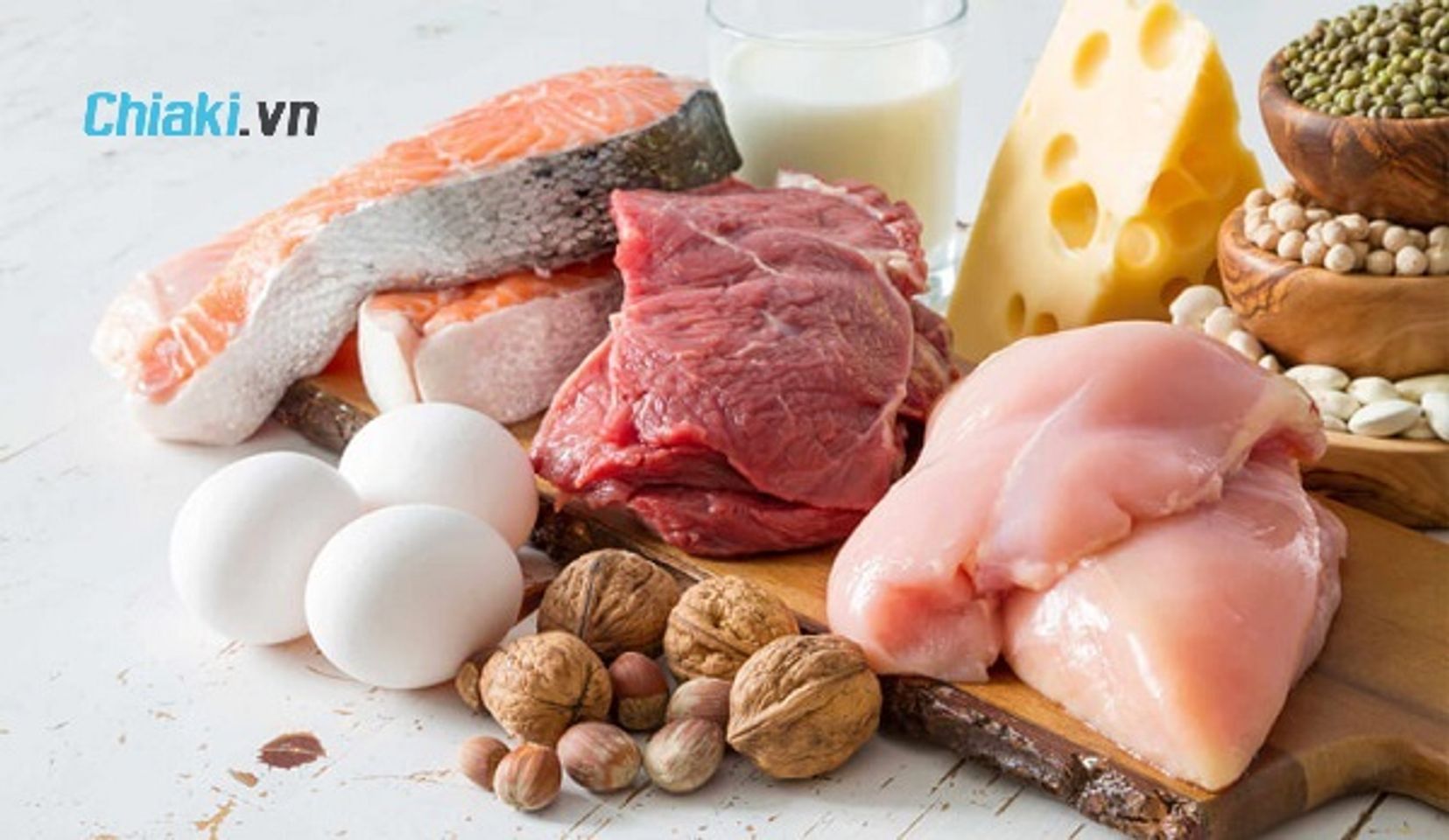 Ức g&agrave; v&agrave; c&aacute;c loại thịt nạc