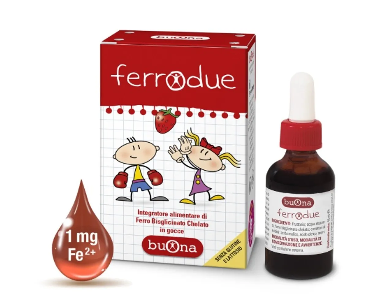 Thuốc vấp ngã ngày tiết mang đến trẻ nhỏ Ferrodue Buona