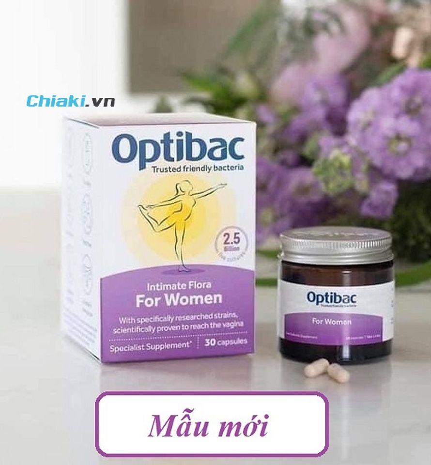 Men vi sinh Optibac Probiotics t&iacute;m cho phụ nữ của Anh