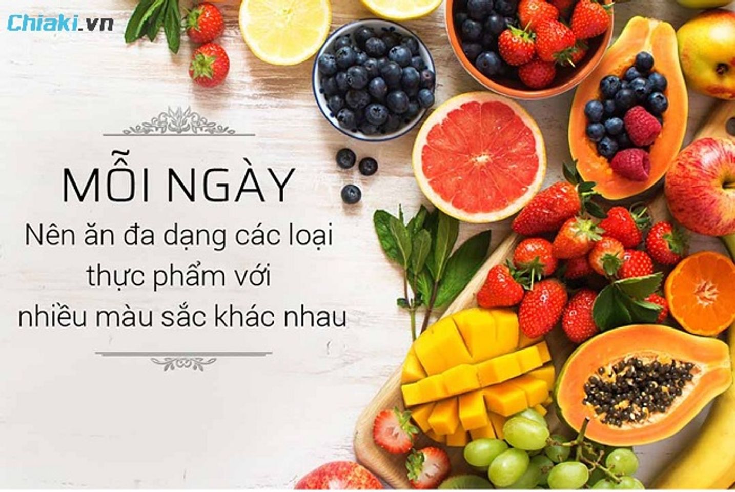 Vai tr&ograve; của thực phẩm đối với m&agrave;u sắc của l&agrave;n da