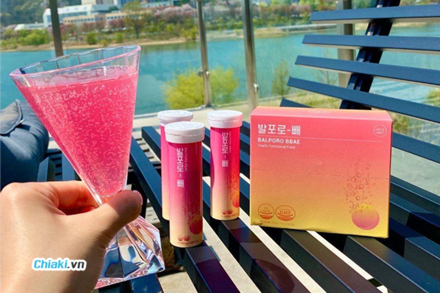 Vi&ecirc;n Sủi Đẹp Da Giữ D&aacute;ng Balporo BBae Health Functional Food H&agrave;n Quốc