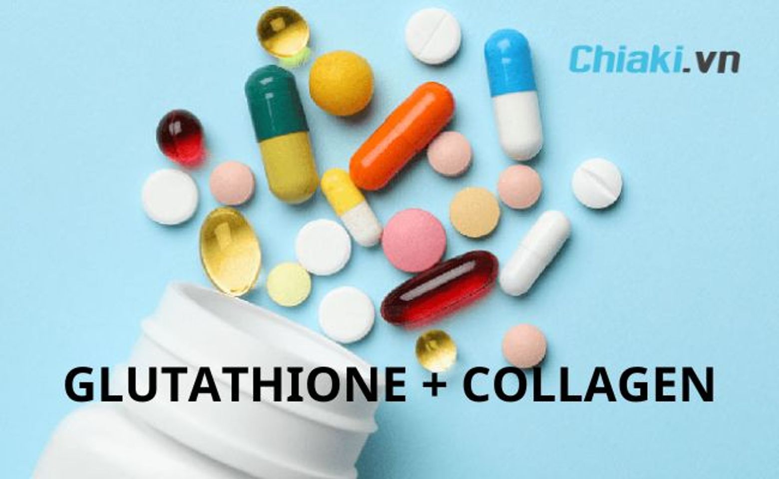 Vi&ecirc;n uống glutathione collagen