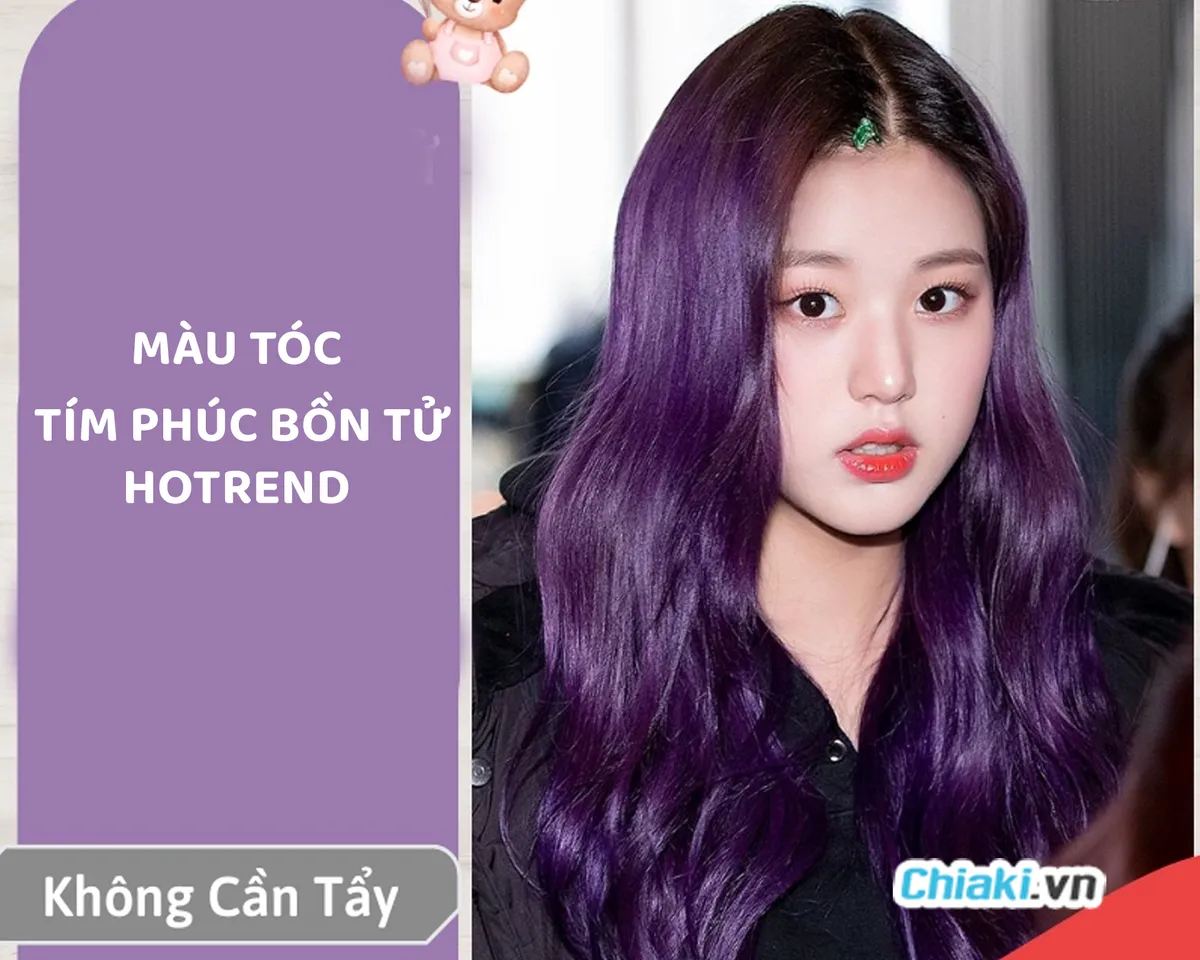 Bảng Màu Tóc Than Chì