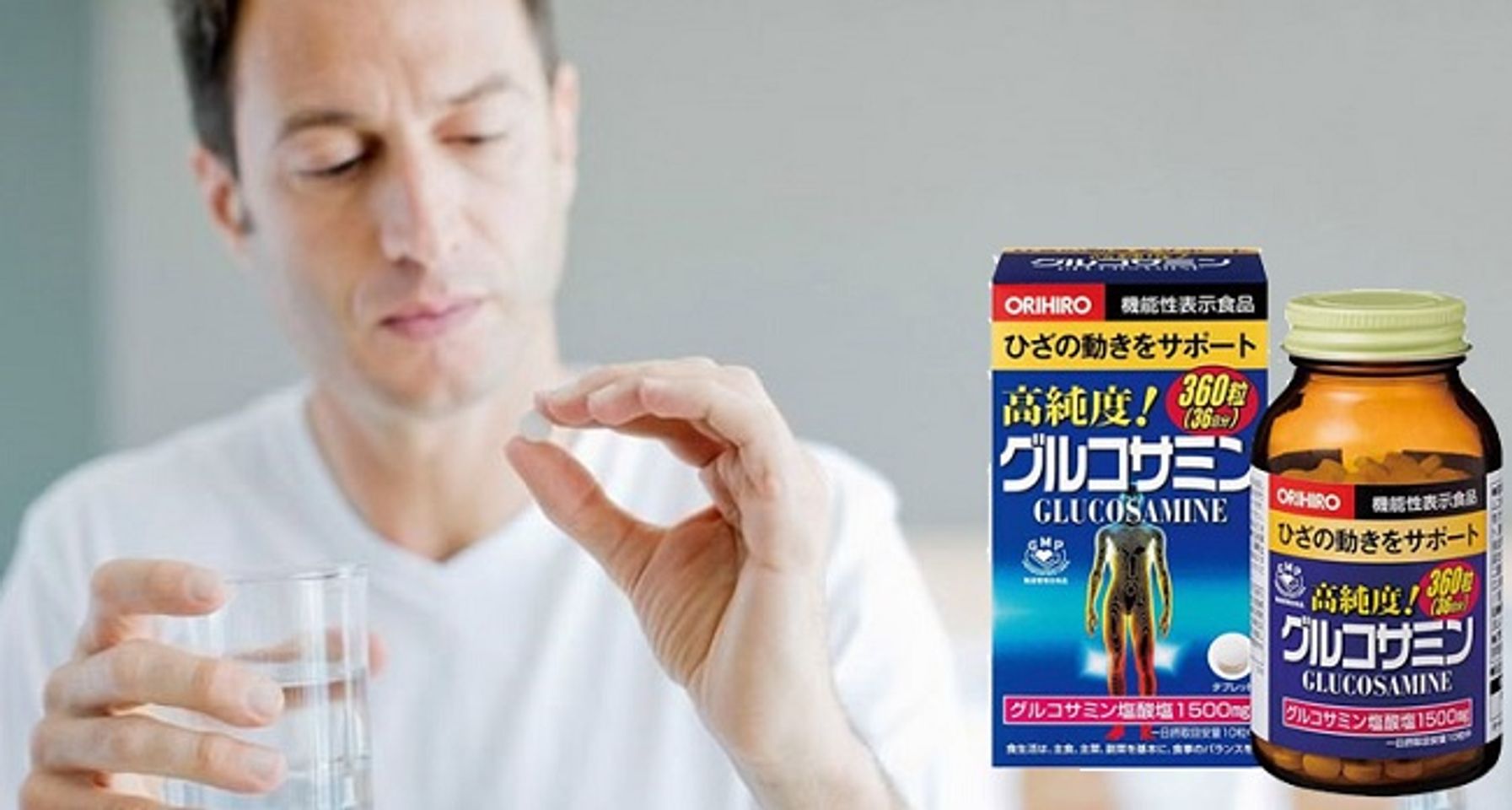 C&aacute;ch sử dụng Orihiro Glucosamine