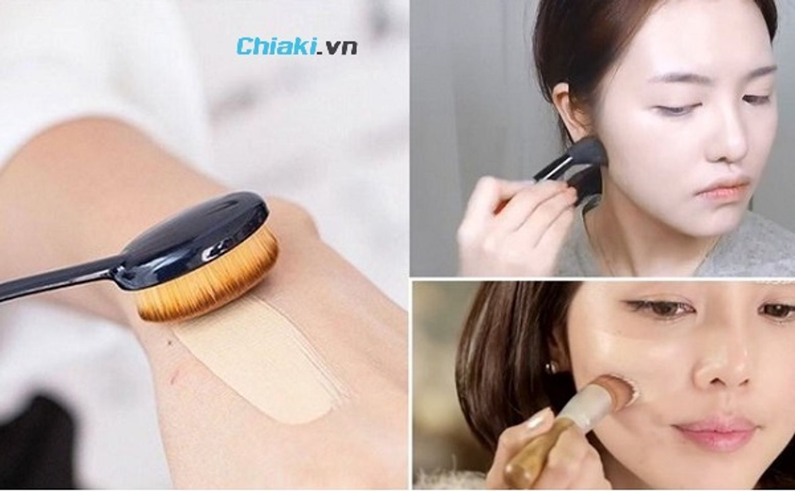 Hướng dẫn c&aacute;ch đ&aacute;nh kem nền H&agrave;n Quốc&nbsp;