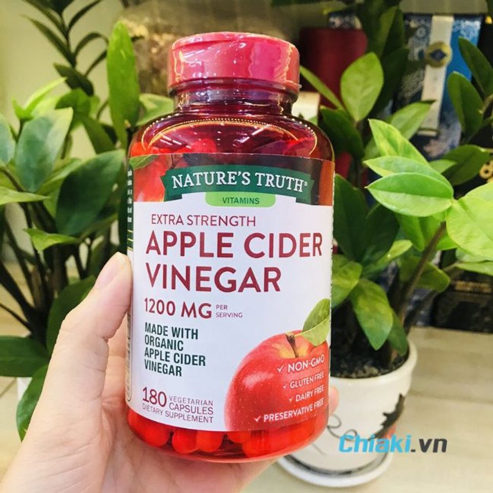 Thuốc giảm c&acirc;n giấm t&aacute;o của Mỹ Nature&rsquo;s Truth