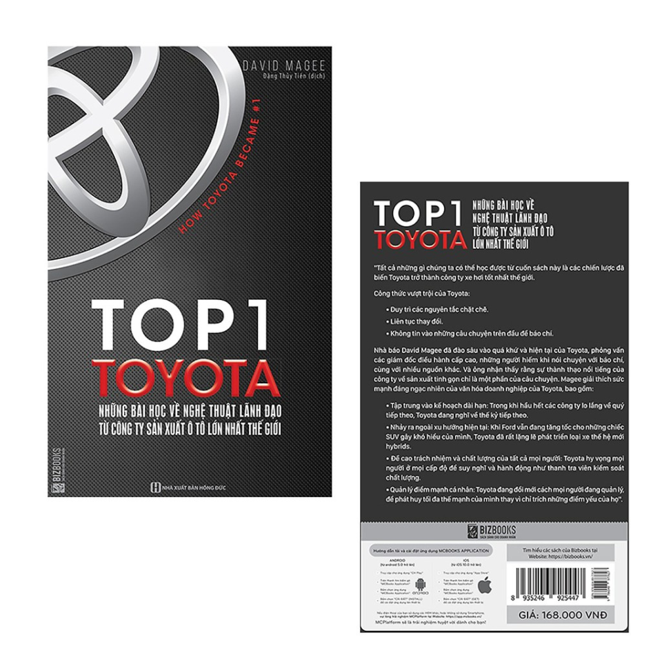 Top 1 Toyota - Những Bài Học Về Nghệ Thuật Lãnh Đạo Từ Công Ty Sản Xuất Ô Tô Lớn Nhất Thế Giới