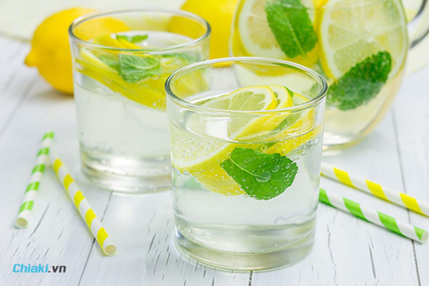 nước chanh bạc h&agrave; giảm c&acirc;n