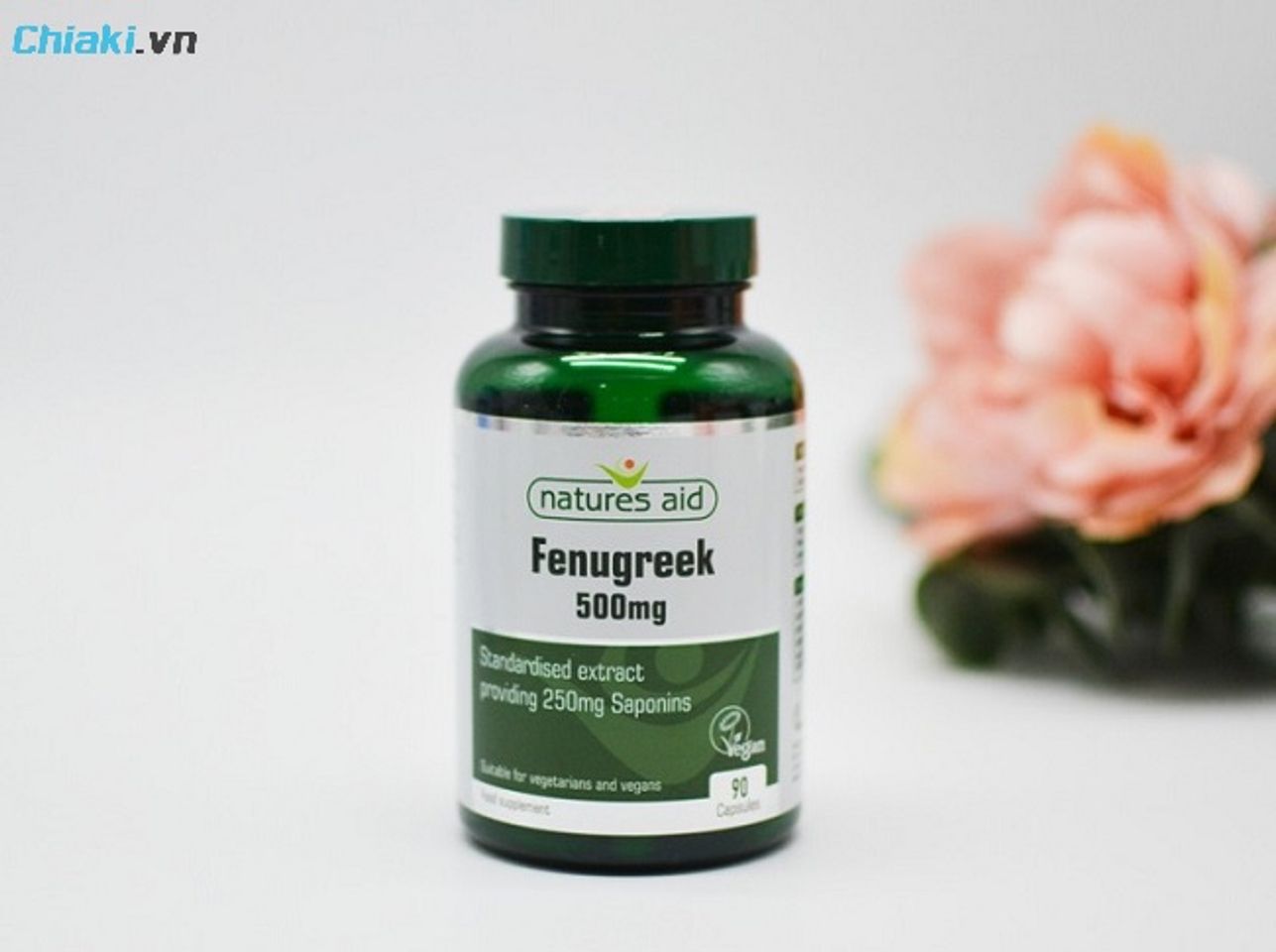Vi&ecirc;n uống lợi sữa Fenugreek Natures Aid của Anh