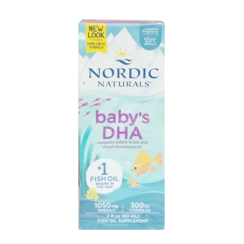 Nordic Naturals Babys Dha chính hãng mẫu mới