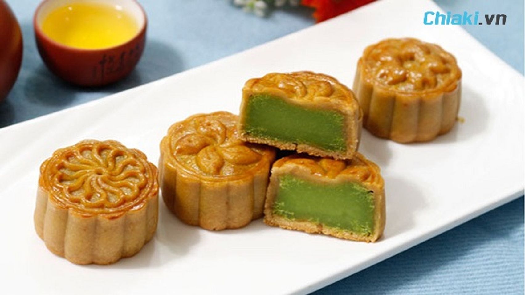 C&aacute;ch l&agrave;m b&aacute;nh trung thu nh&acirc;n đậu xanh
