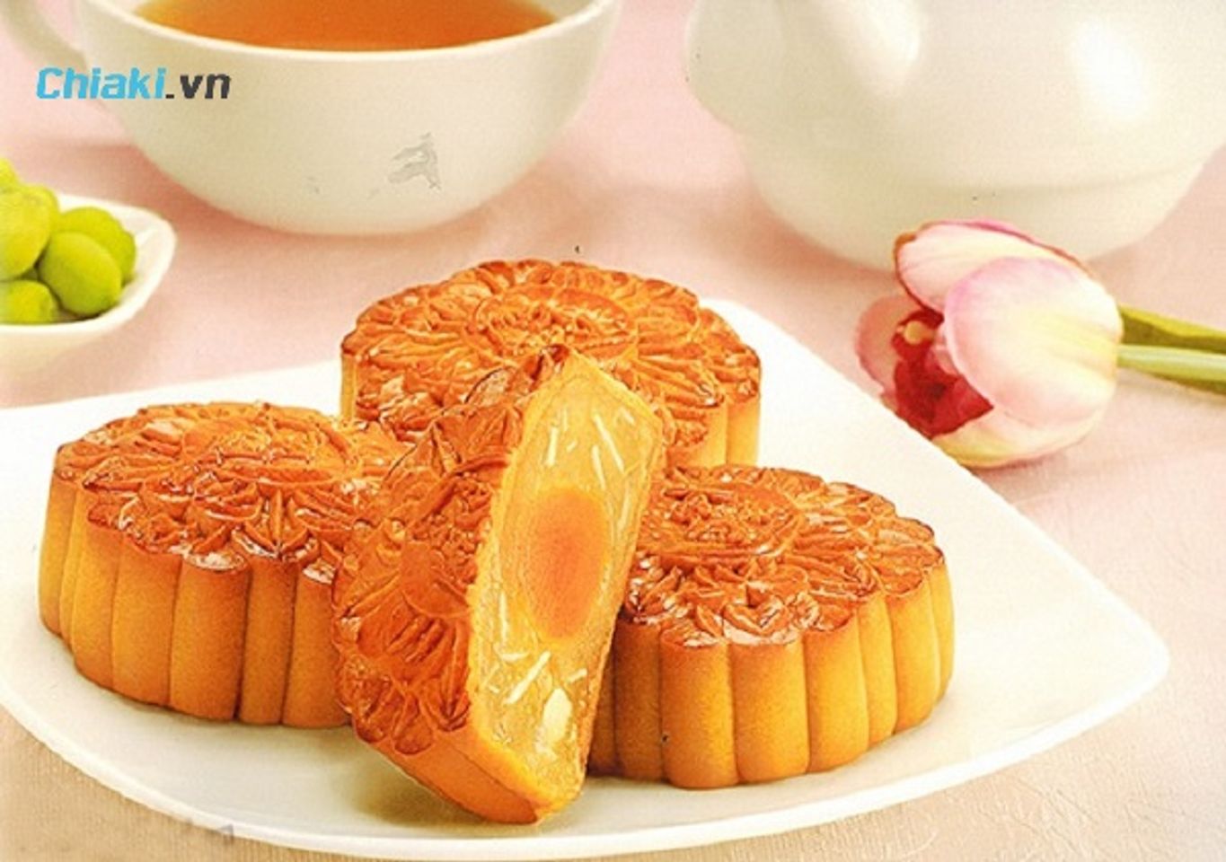 C&aacute;ch l&agrave;m b&aacute;nh trung thu sữa dừa sầu ri&ecirc;ng b&eacute;o ngậy