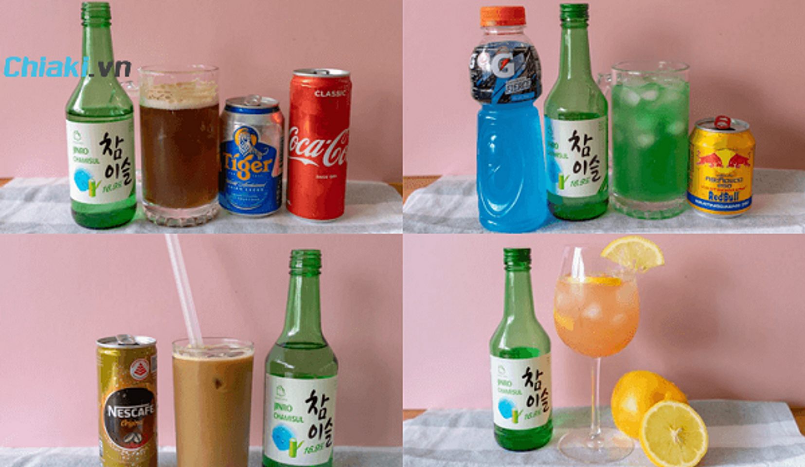 C&aacute;ch uống rượu soju H&agrave;n Quốc