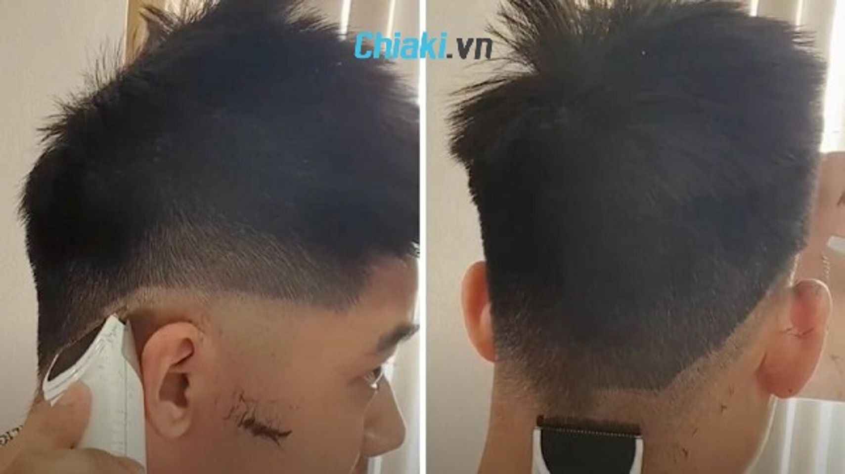 C&aacute;ch cắt t&oacute;c kiểu l&iacute;nh thủy đ&aacute;nh bộ tại nh&agrave;