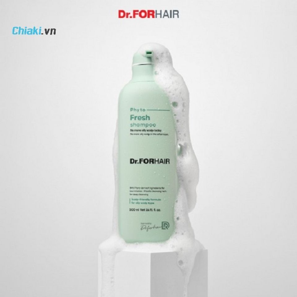 Dầu gội ngăn ngừa rụng t&oacute;c Dr Forhair Phyto Fresh Shampoo