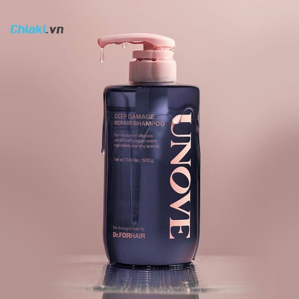 Dầu gội trị rụng t&oacute;c Dr Forhair Unove Deep Damage Repair Shampoo
