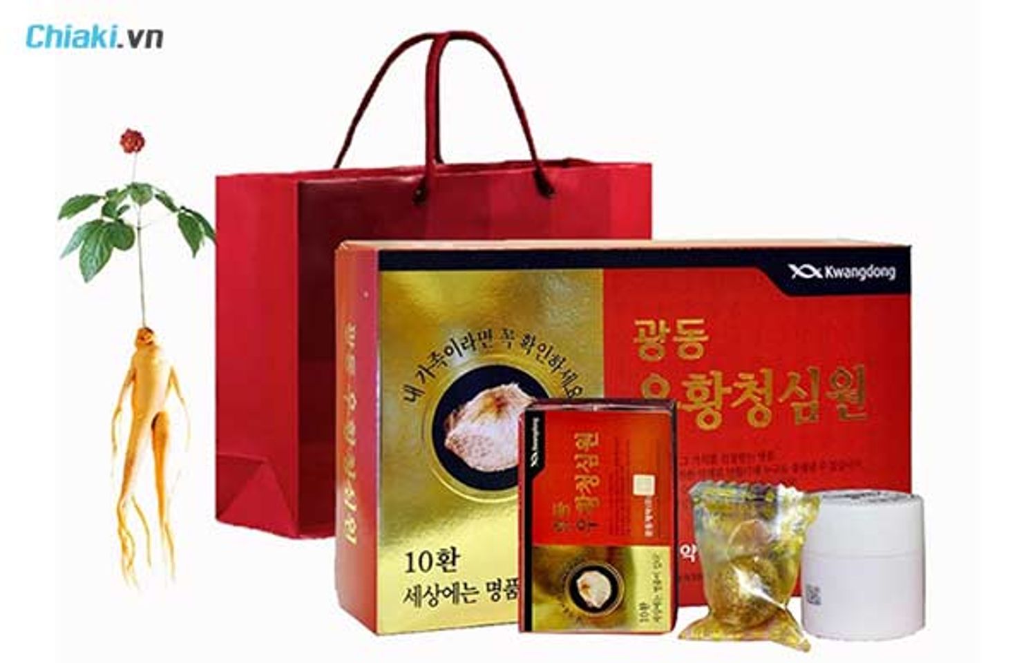thuốc chống đột quỵ h&agrave;n quốc Kwangdong tổ k&eacute;n
