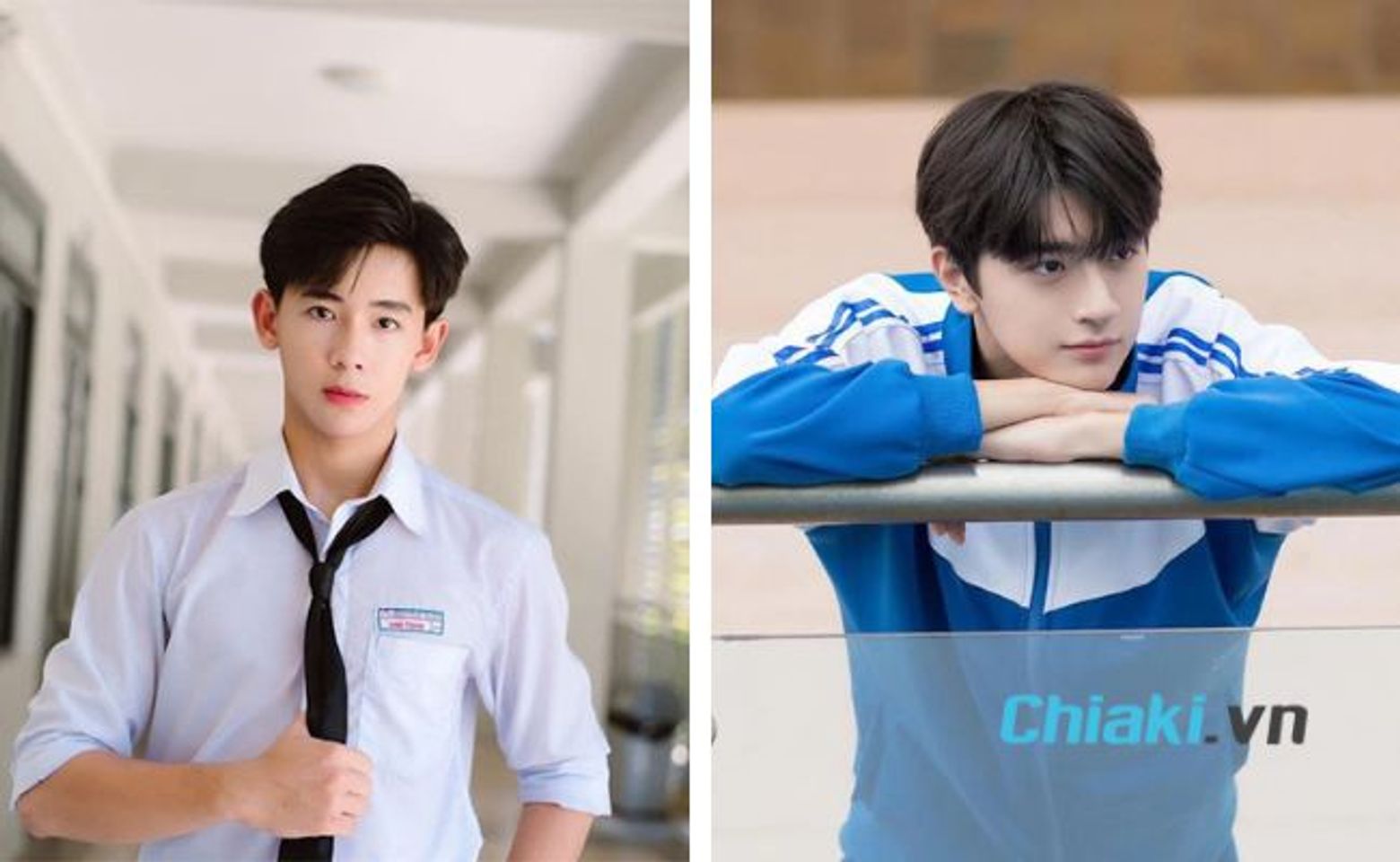 Kiểu t&oacute;c 7/3 cho học sinh