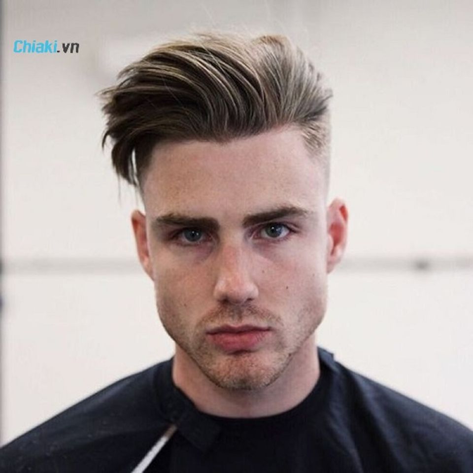 Kiểu t&oacute;c Rockabilly Quiff lịch l&atilde;m v&agrave; sang trọng