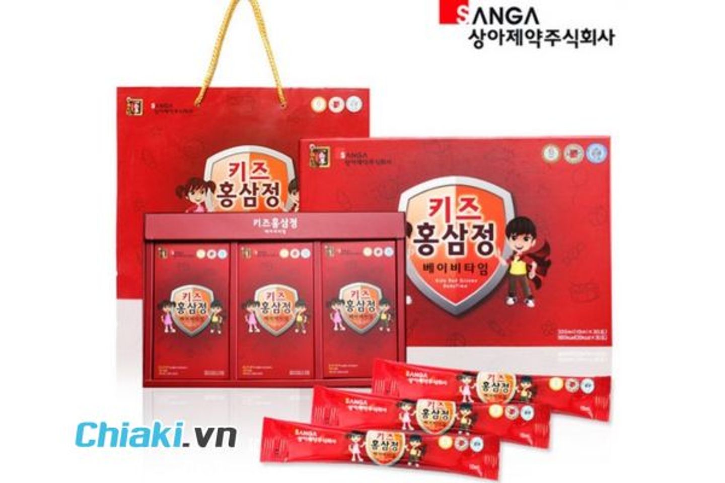 Nước hồng s&acirc;m H&agrave;n Quốc cho b&eacute; Sanga