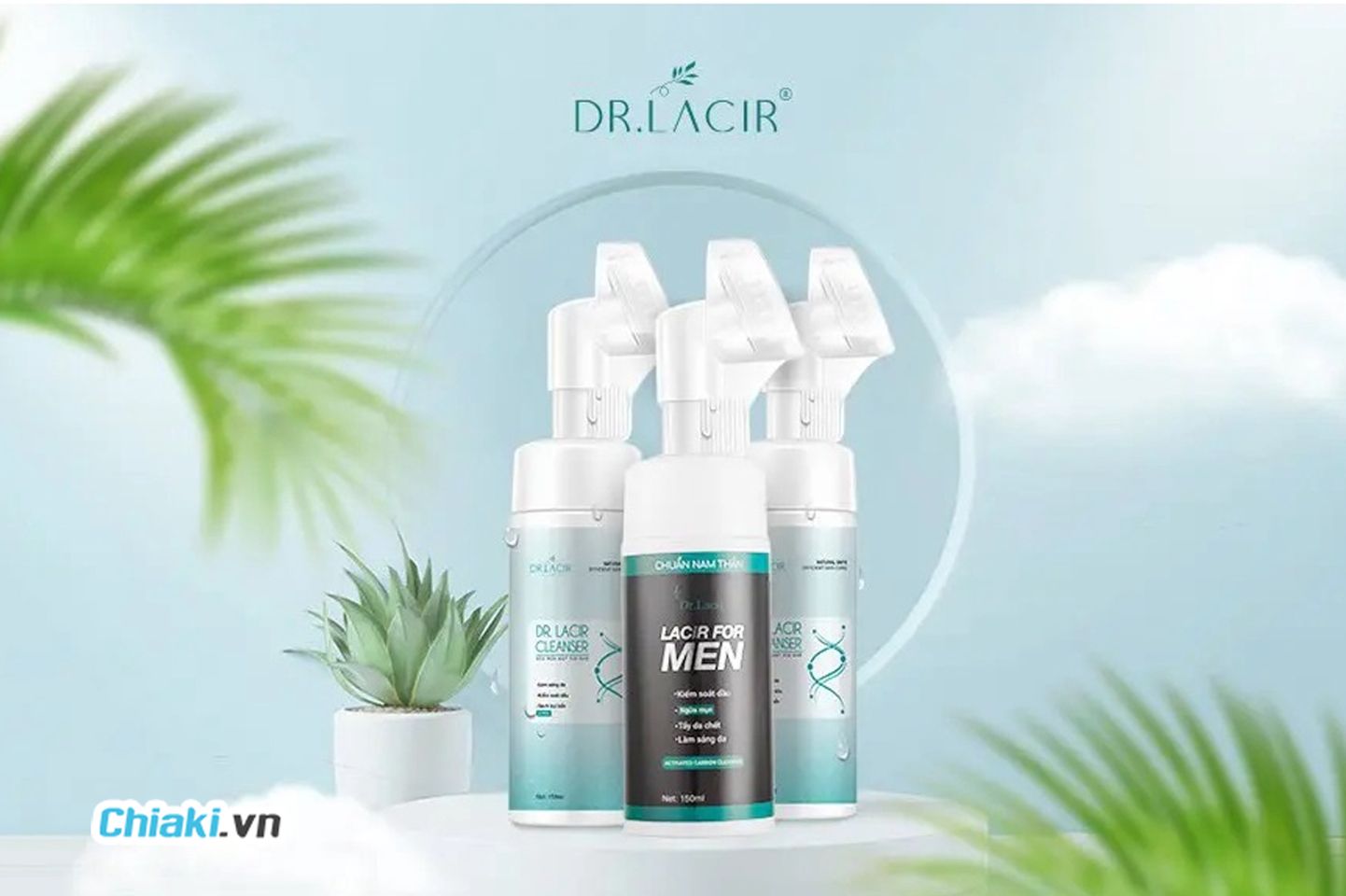 Sữa rửa mặt Dr Lacir c&oacute; mấy loại?