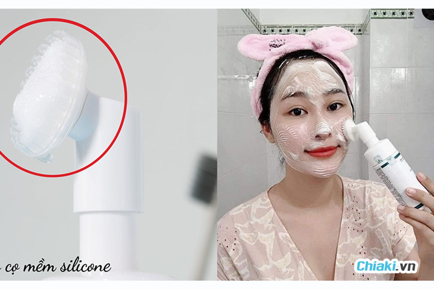 Hướng dẫn sử dụng sữa rửa mặt dịu nhẹ dr lacir đ&uacute;ng c&aacute;ch