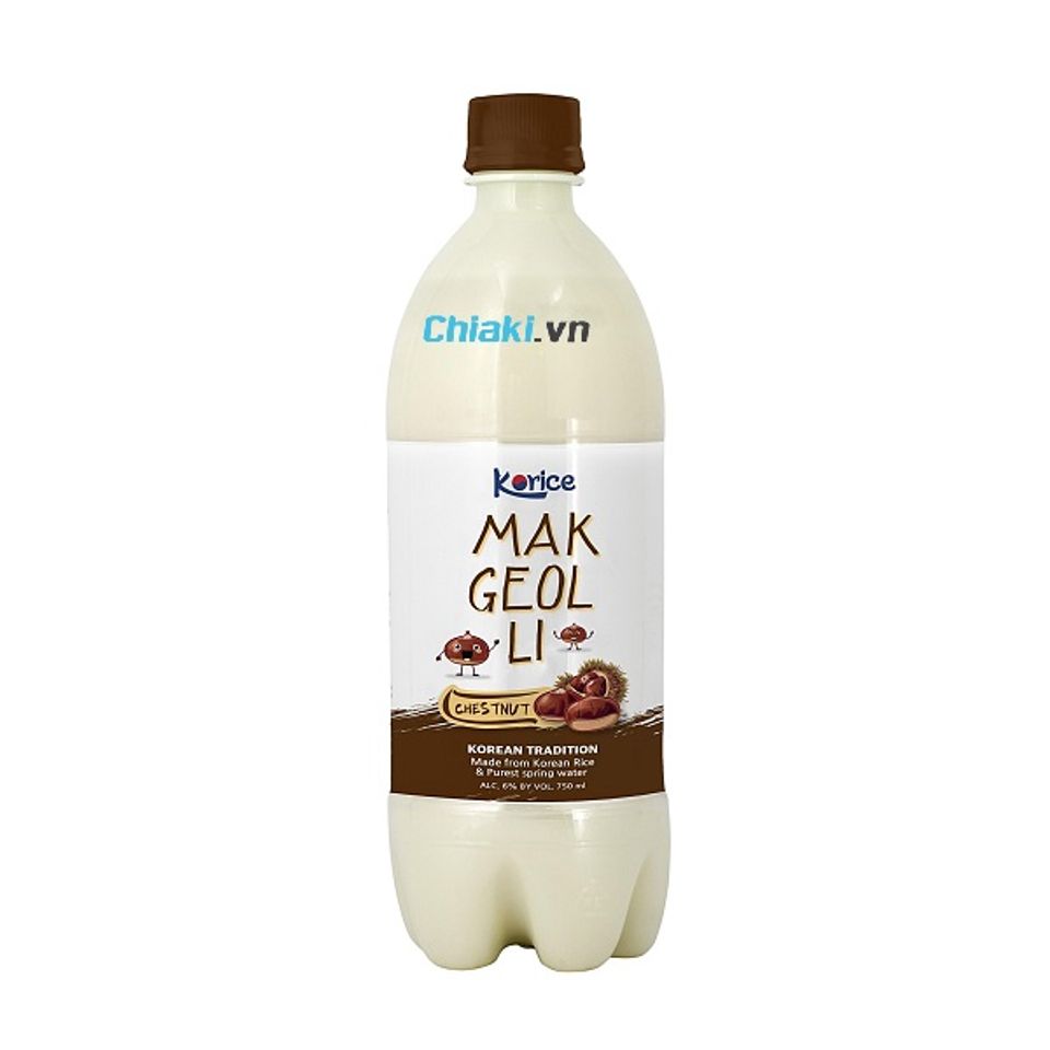 Rượu gạo hạt dẻ H&agrave;n Quốc Korice Makgeolli