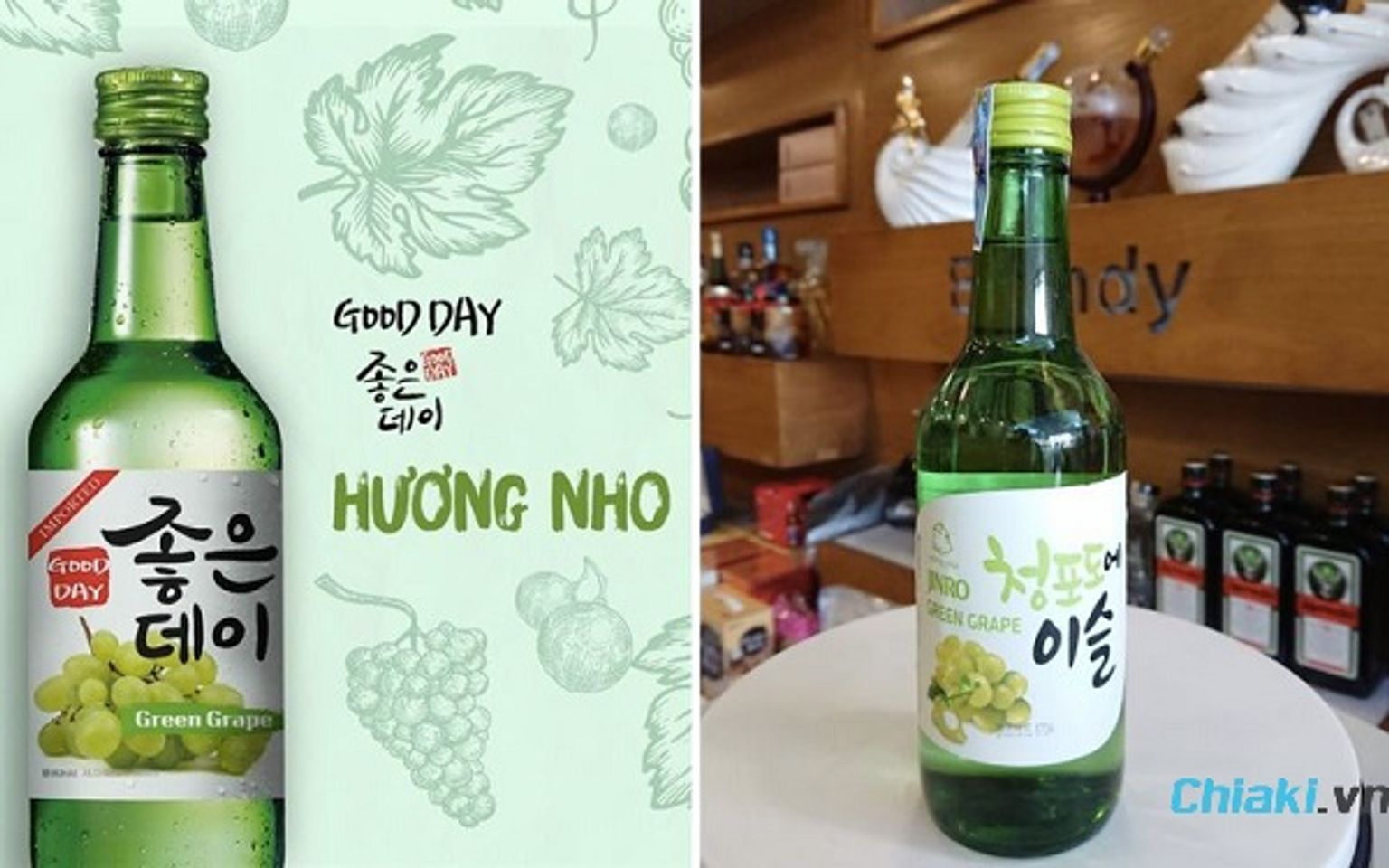 Rượu nho H&agrave;n Quốc Good Day