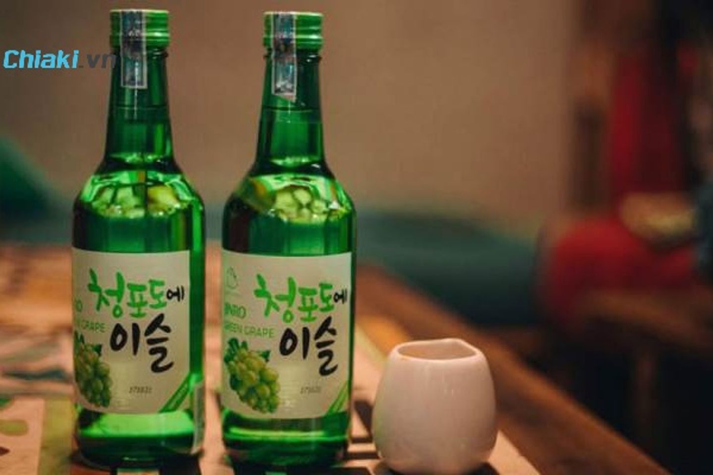 Rượu sochu H&agrave;n Quốc Chumchurum
