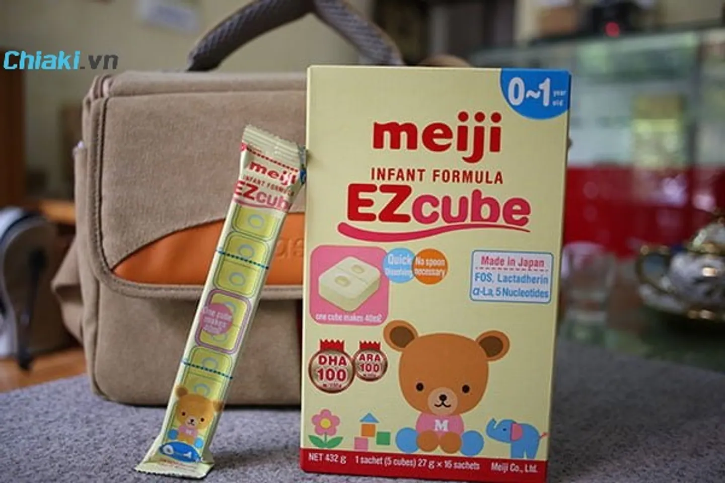 Thanh sữa non mang đến con trẻ sơ sinh Meiji