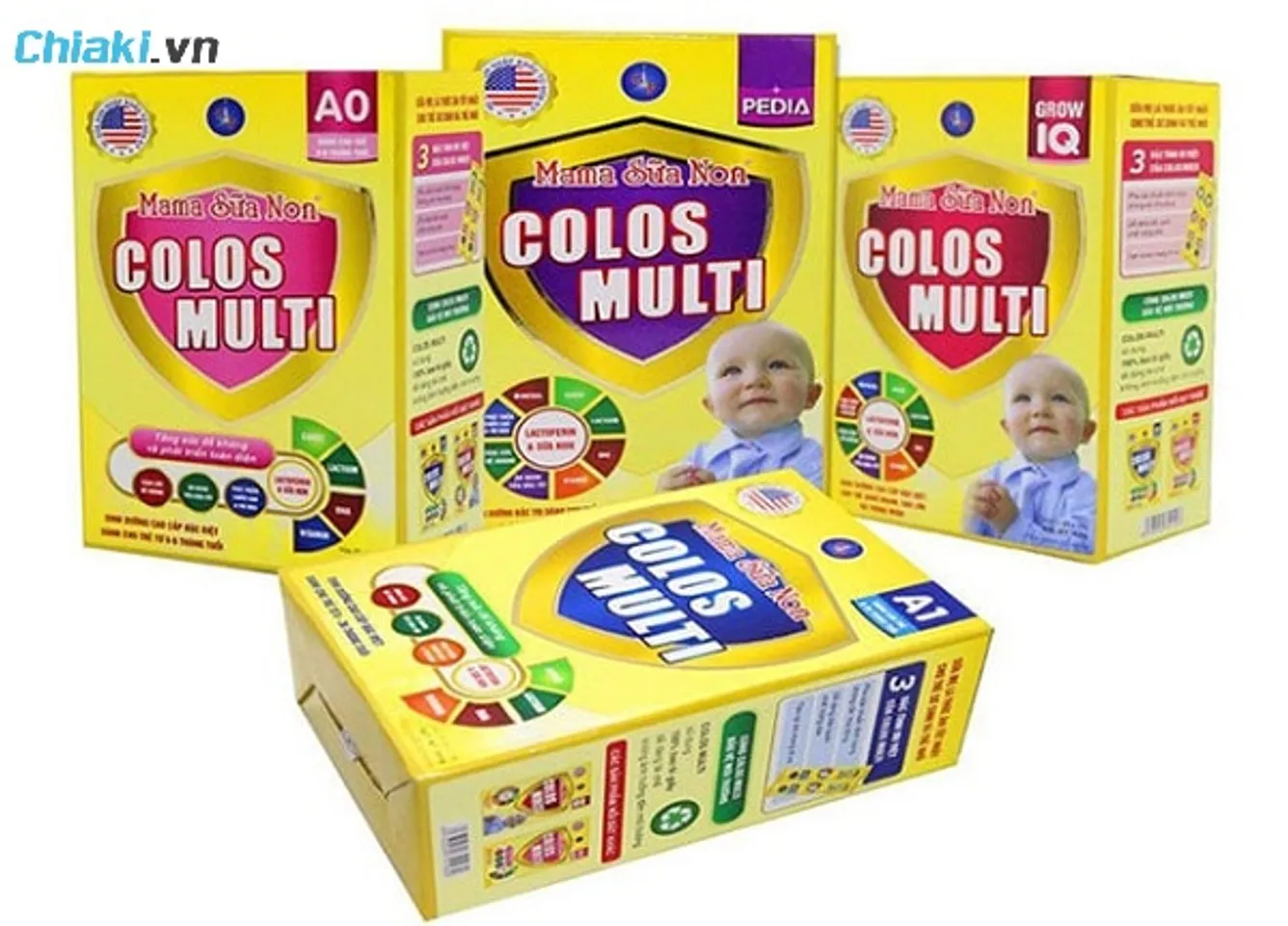 Sữa non cực tốt mang đến con trẻ sơ sinh Mama Colos Multi