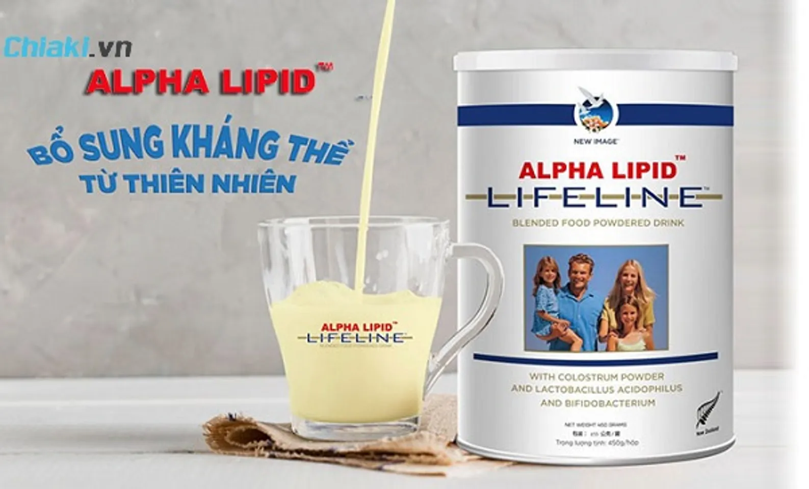 Sữa non giành riêng cho con trẻ sơ sinh Alpha Lipid Lifeline