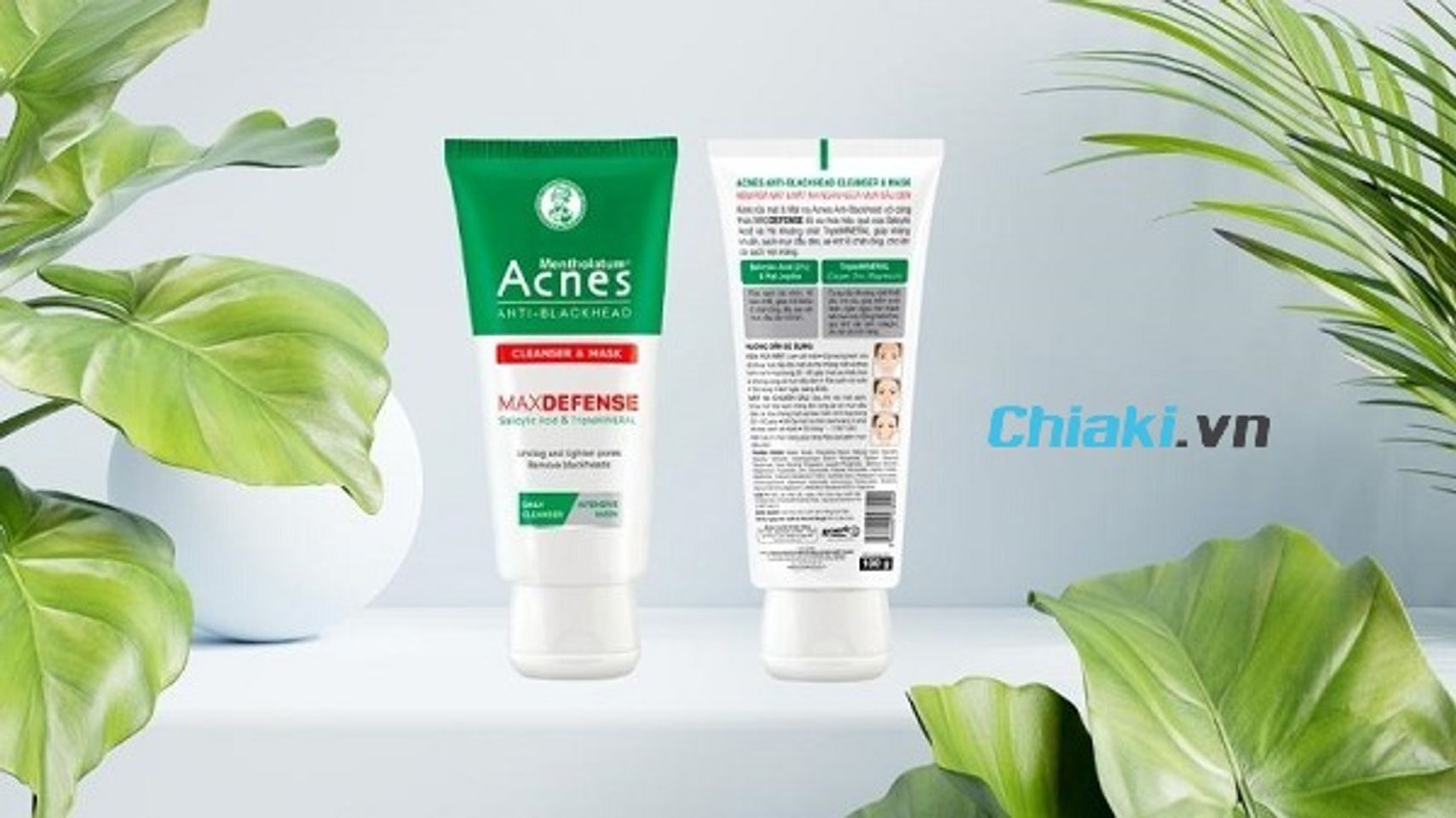 Kem rửa mặt Acnes Anti-Blackhead Cleanser And Mask
