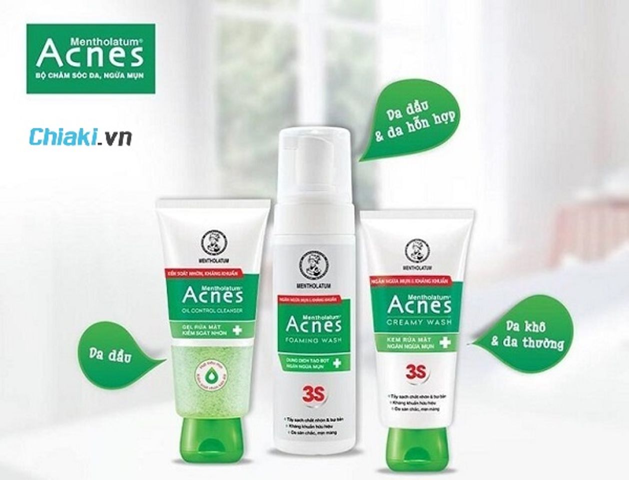 Sữa rửa mặt Acnes c&oacute; tốt kh&ocirc;ng?