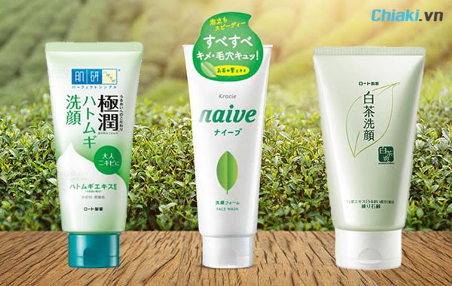 Sữa rửa mặt tr&agrave; xanh Nhật Bản đang rất được ưa chuộng