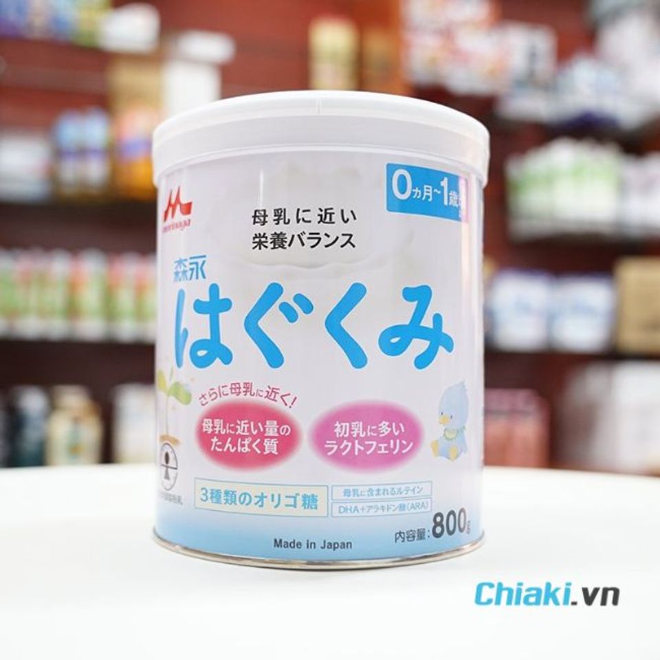 Sữa tăng c&acirc;n cho b&eacute; 0-6 th&aacute;ng Morinaga số 0