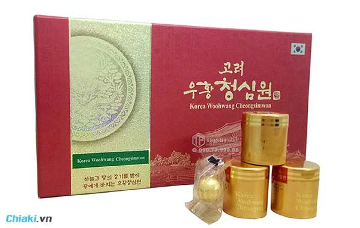 thuốc chống đột quỵ h&agrave;n quốc Korea Woohwang Cheongsimwon