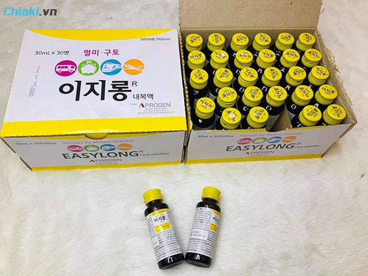 Thuốc say xe dạng nước của H&agrave;n Quốc Easylong