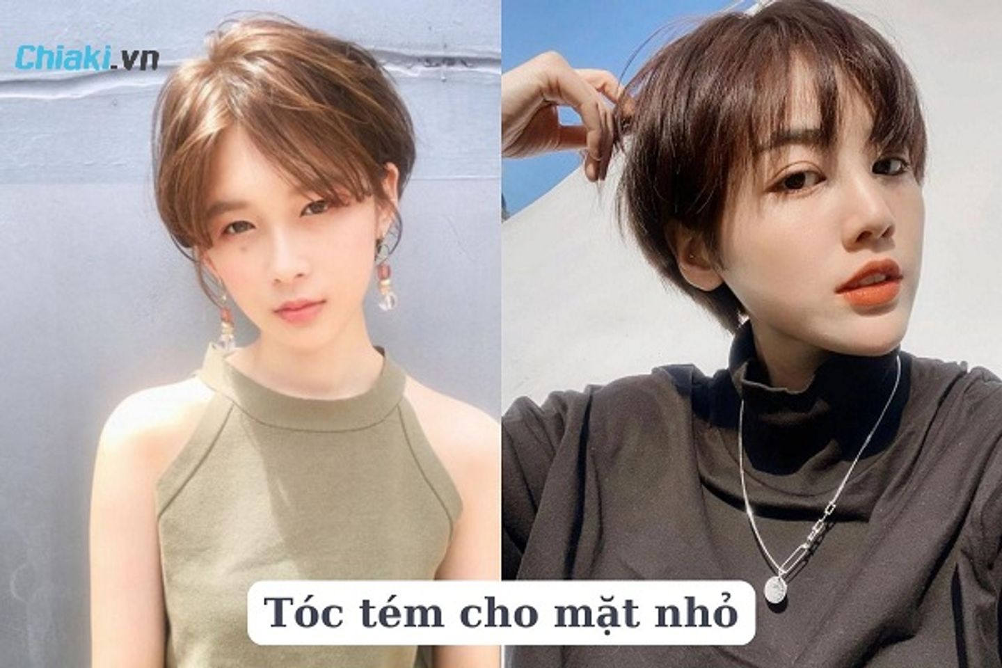 T&oacute;c t&eacute;m cho c&ocirc; n&agrave;ng mặt nhỏ