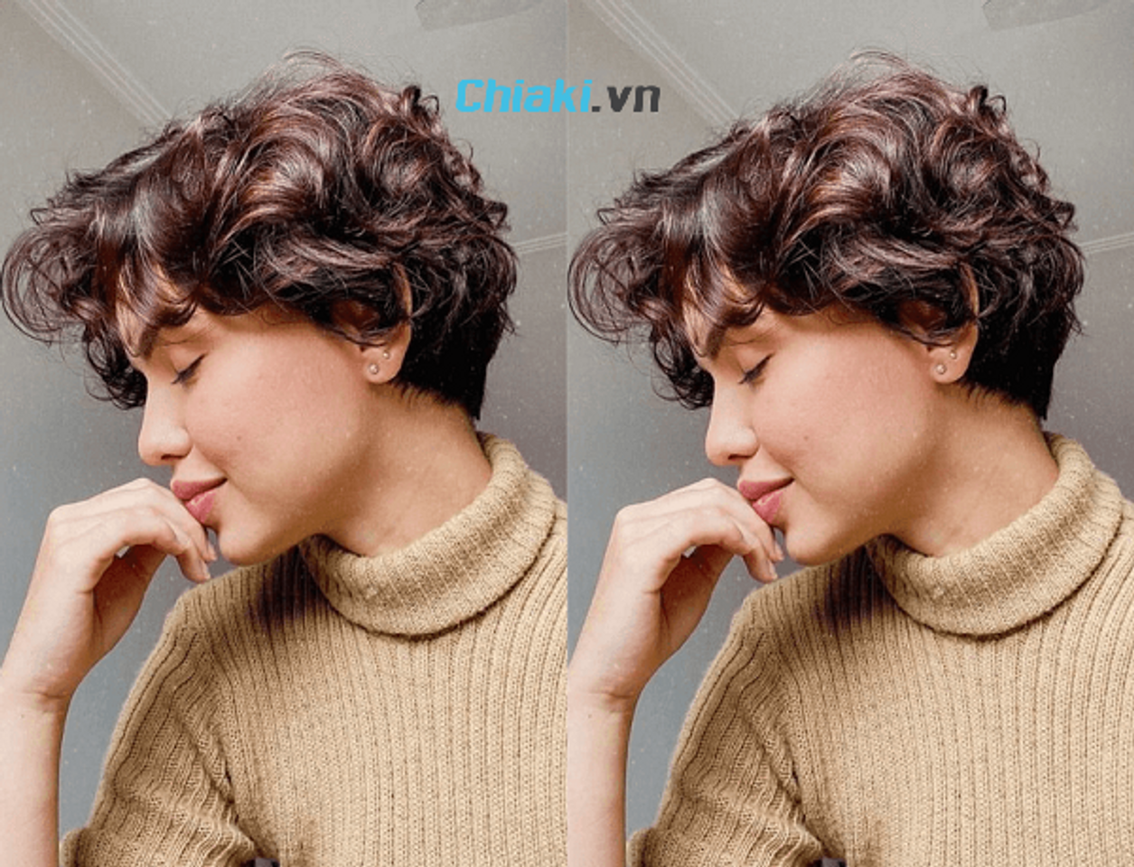 T&oacute;c t&eacute;m uốn xoăn