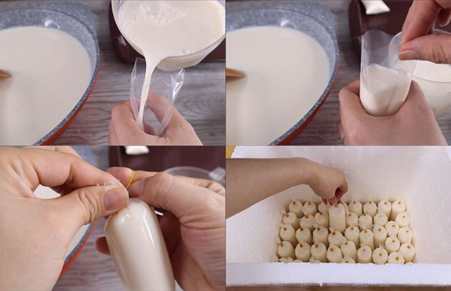 C&aacute;ch l&agrave;m sữa chua t&uacute;i